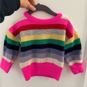 GAP Toddler Colorful Striped Sweater 12-18months